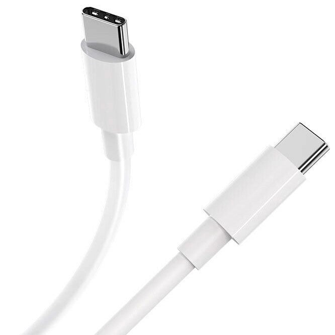 Cablu de Date si Incarcare Rapida USB Type-C la Type-C, Power Delivery 240W, 160 Fire Cupru, Compatibil iOS si Android, Laptop si Smartphone, 1m, Alb