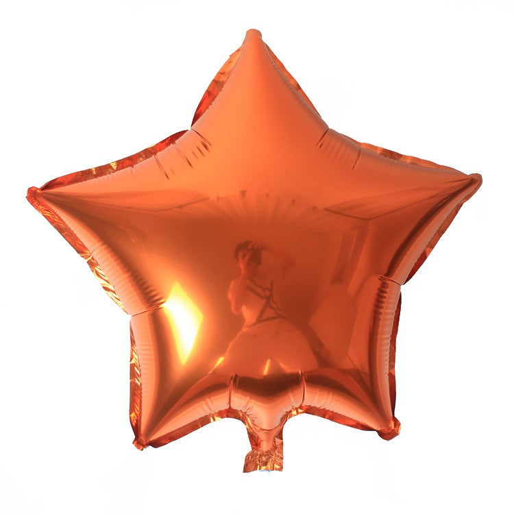 Set 5 Baloane Halloween din Folie Metalizata, Figurina Dovleac cu Fantoma, Umflare Aer sau Heliu, Multicolor, 64x80 cm si 45 cm