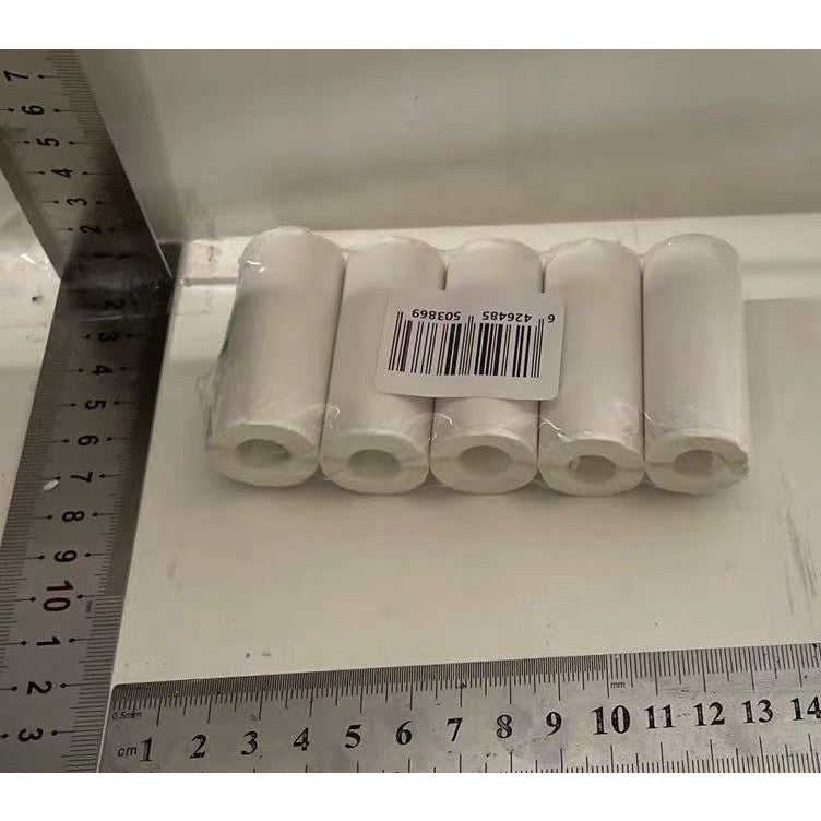 Set 5 Role Hartie Termica pentru Mini Imprimanta Foto Portabila, Hartie Imprimare Instant Calitate Superioara, Alb, 5 Bucati