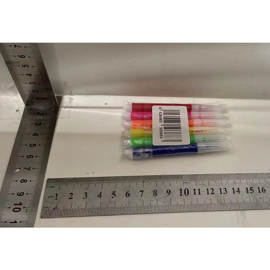 Set 6 Markere Colorate Pentru Hartie Mini Imprimanta Foto Portabila, Varf Subtire Pentru Detalii, Cerneala Uscare Rapida, Multicolor