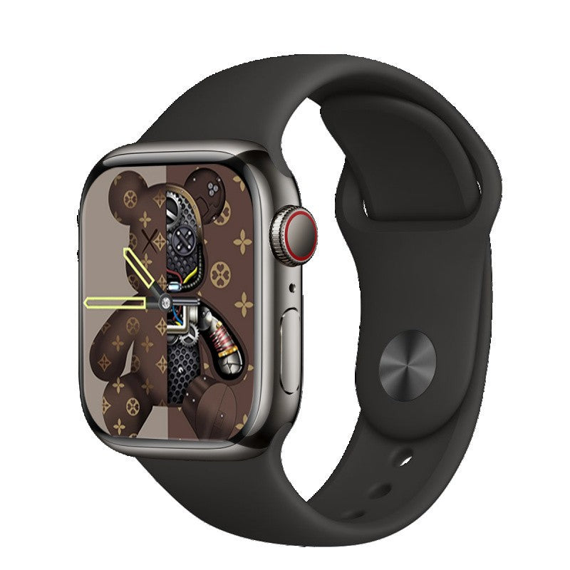 Ceas Smartwatch S9 Max Business Edition, Apeluri Bluetooth si Tehnologie NFC, Ecran HD 2.01 Inch, Incarcare Wireless, Autonomie 10 Zile, Monitorizare Sanatate, Curea Silicon, IP67, Negru