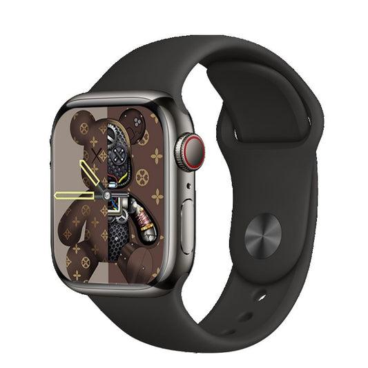 Ceas Smartwatch S9 Max Business Edition, Apeluri Bluetooth si Tehnologie NFC, Ecran HD 2.01 Inch, Incarcare Wireless, Autonomie 10 Zile, Monitorizare Sanatate, Curea Silicon, IP67, Negru