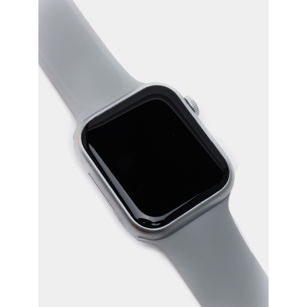 Ceas Smartwatch Editia 9, Apeluri Bluetooth, Incarcare Wireless, NFC, Puls, Ecran 2.01 inch, Curea Silicon, Gri