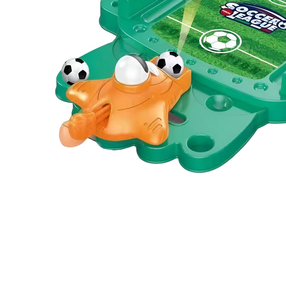 Joc de Masa Mini Fotbal Interactiv pentru Copii, Board Game Competitiv pentru Dezvoltarea Coordonarii, Material ABS Rezistent, Include Mingi si Figurine, 30x19.5x6.8 cm, Multicolor