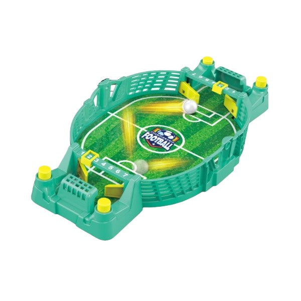 Joc Fotbal De Masa Interactiv Pentru Copii, Mini Masa De Fotbal Cu Tabela Scor Si 2 Mingi Incluse, Dezvoltare Abilitati Motrice, Plastic, 22.8x12x4 cm, Verde