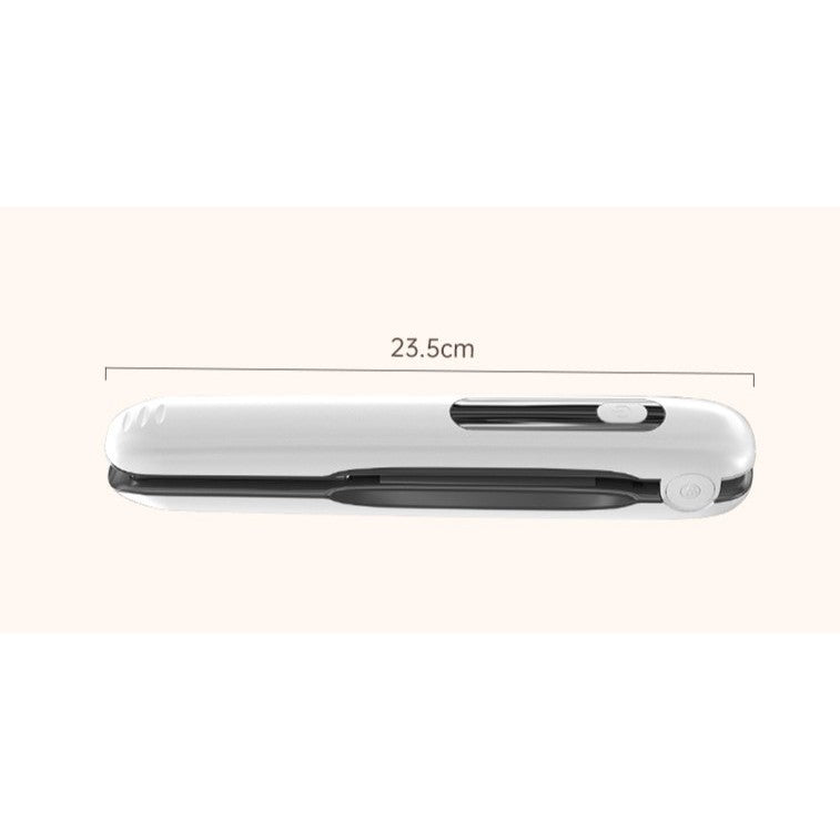 Placa de Par fara Fir, Placa de Indreptat si Ondulat, 4 Trepte de Temperatura, Incalzire Rapida, Acumulator 5000 mAh, Port USB Tip C, Invelis Ceramic, Alb