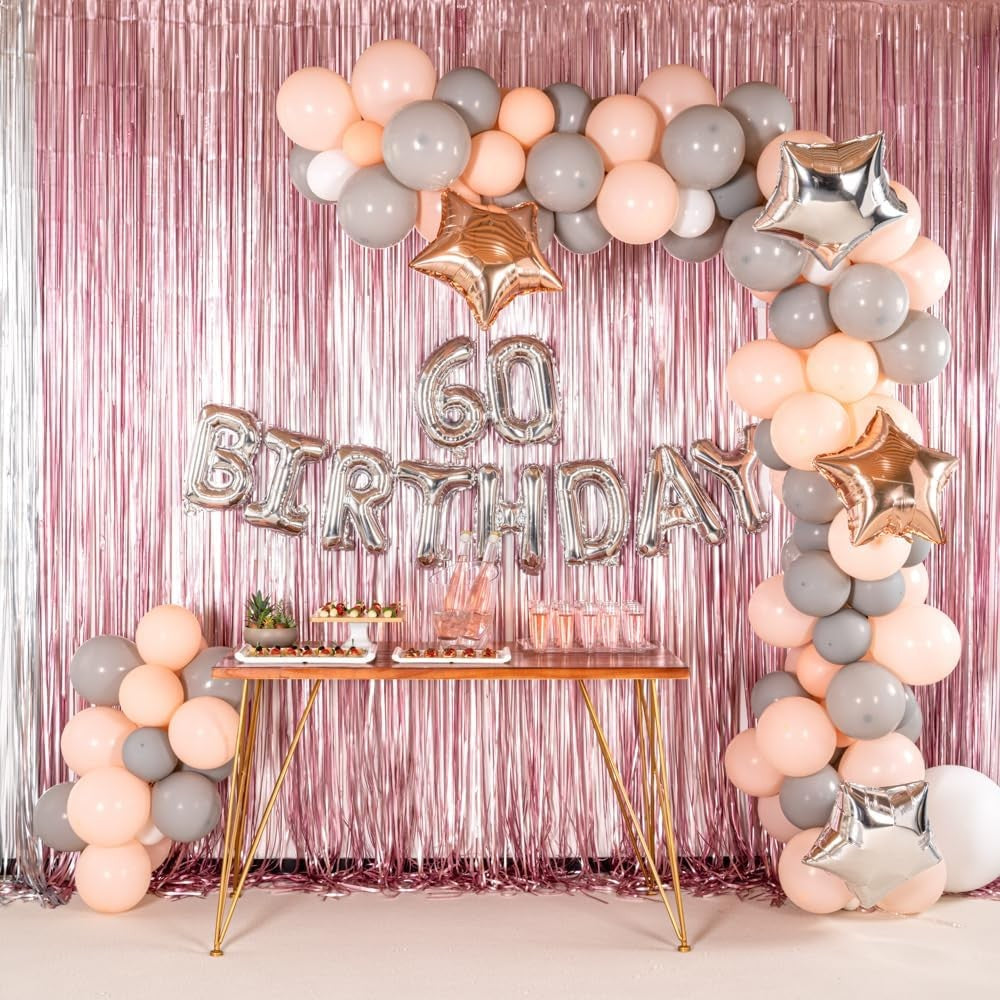 Balon Figurina Cifra 6, Balon Aniversar din Folie Metalizata de Aluminiu, Umflare cu Aer sau Heliu, Include Pai de Umflare, Argintiu, 80 cm