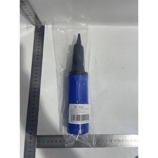 Pompă Manuală pentru Umflat Baloane, Design Ergonomic și Portabil, Plastic Rezistent, 25 cm, Albastru