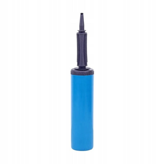 Pompă Manuală pentru Umflat Baloane, Design Ergonomic și Portabil, Plastic Rezistent, 25 cm, Albastru