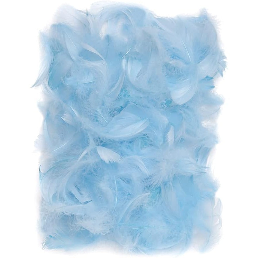 Make It Fly, Tub Confetti Cu Pene, Tun Aer Comprimat Pentru Nunti Si Petreceri, Carton, 27 cm, Bleu