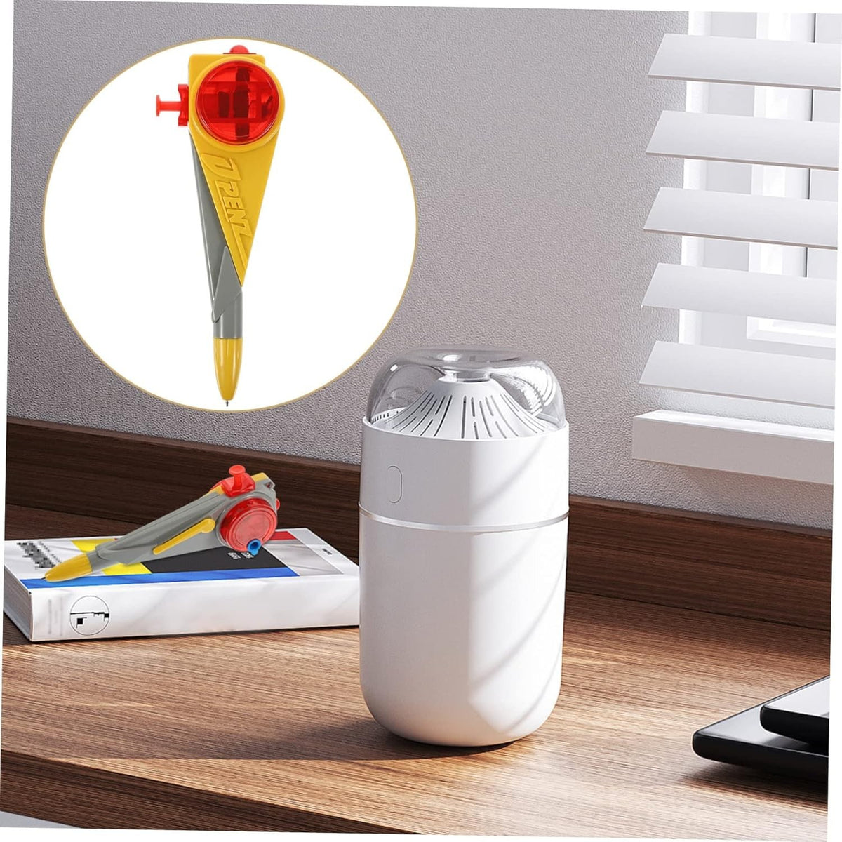Pix Multifuncțional cu Stropitoare pentru Apă, Instrument de Scris și Jucărie Creativă, Material ABS, 5 x 1.5 x 17 cm, Multicolor