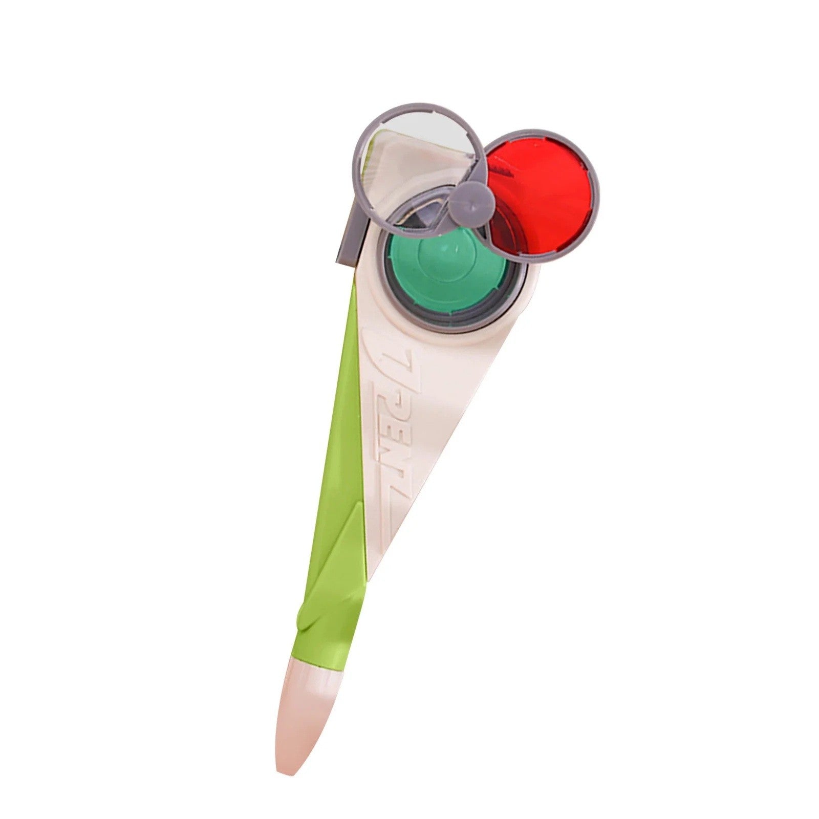 Pix Multifunctional pentru Copii cu Lupa Integrata, Instrument de Scris si Jucarie Creativa, Material ABS Rezistent, Mina 2 mm, Multicolor, 5 x 1.5 x 17 cm