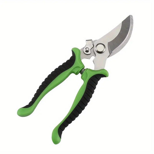 Set 4 Unelte de Gradinarit pentru Trandafiri, Clesti de Indepartare Spini si Foarfeca de Taiere, Otel Carbon si PVC, Rosu/Verde, 4 Piese