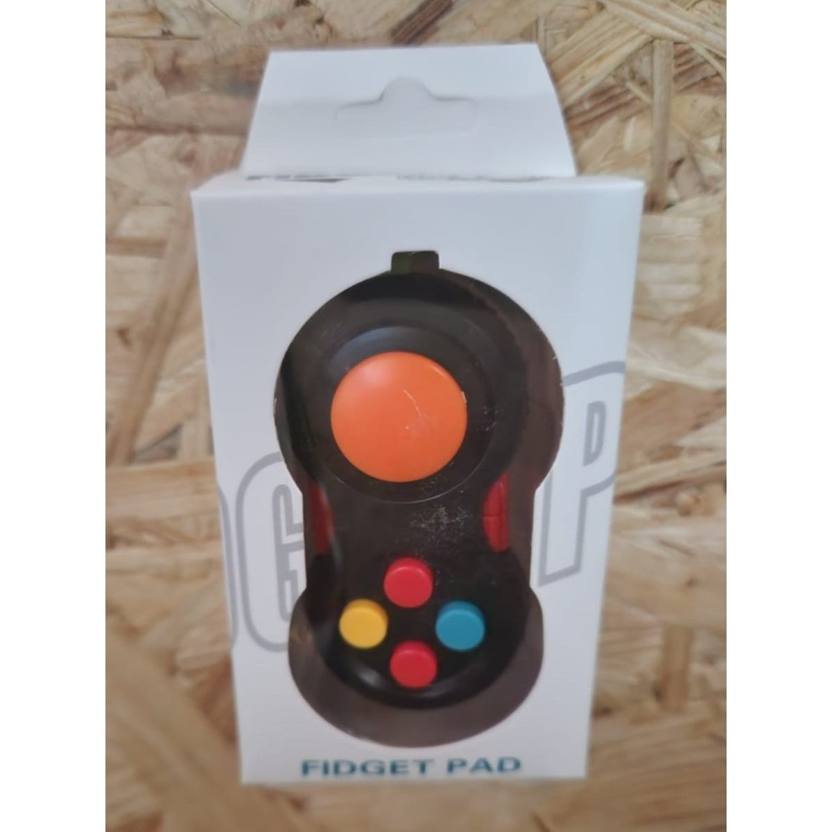 Jucărie Interactivă Fidget Pad Antistres, Funcții Multiple Pentru Concentrare, Plastic Ecologic, 5.5 x 3.5 x 11 cm, Negru