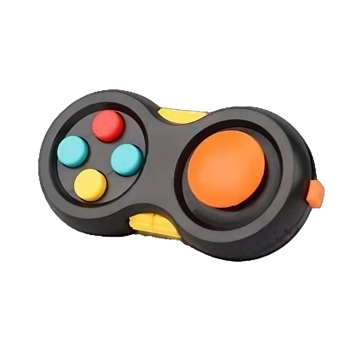 Jucărie Interactivă Fidget Pad Antistres, Funcții Multiple Pentru Concentrare, Plastic Ecologic, 5.5 x 3.5 x 11 cm, Negru