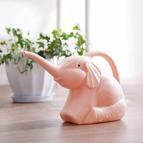 Stropitoare pentru Copii, Model Elefant cu Maner Ergonomic, Plastic Rezistent, 1500 mL, 19.5x17x11.8 cm, Roz
