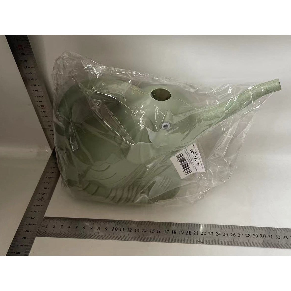 Stropitoare pentru Copii, Model Elefant cu Maner Ergonomic, Plastic Rezistent pentru Gradinarit si Joaca, 1500 mL, 19.5x17x11.8 cm, Verde
