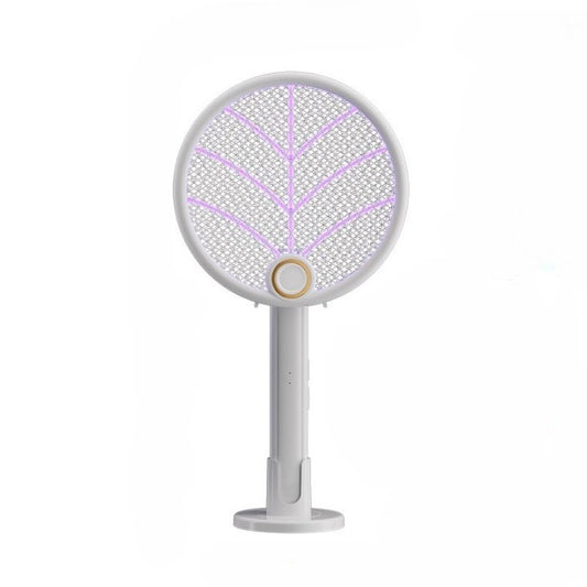 Lampa Electrica Impotriva Tantarilor si Insectelor, Dispozitiv Anti-Tantari cu Lumina UV, Reincarcabila USB, Plasa din Aluminiu, Silentioasa, 42.5 x 22 x 10.5 cm, Alb