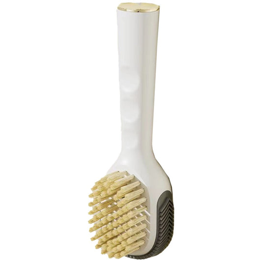 Perie pentru Curatare Incaltaminte cu Recipient pentru Detergent, Perie Multifunctionala pentru Lenjerie, Peri Moi din Nylon, Plastic Durabil, 22x6x4 cm, Alb