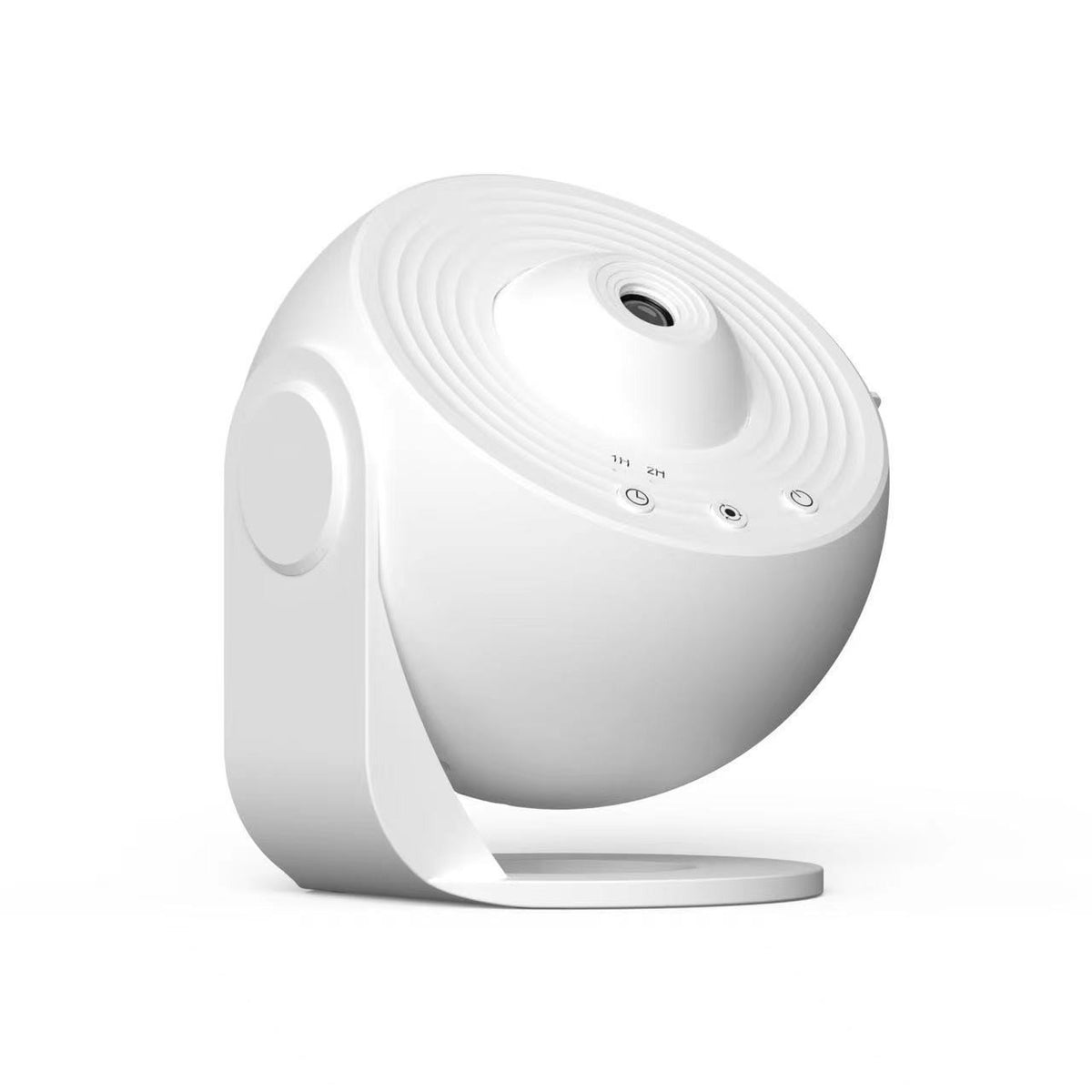 Proiector Galaxie HD, Lampa de Veghe Tip Glob cu Cer Instelat, Rotire 360 Grade, 20 Imagini Interconectabile, Alimentare USB, 10 W, Material ABS, 15x15 cm, Alb