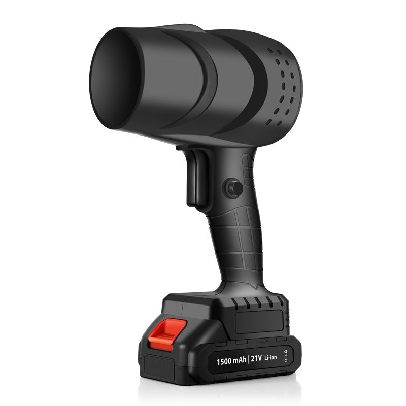 Suflanta Aer Multifunctionala Portabila, Curatare Praf, Gratar si Auto, Viteza 25000 RPM, 2 Acumulatori Li-Ion 1500 mAh, Incarcator Inclus, 21V, Negru