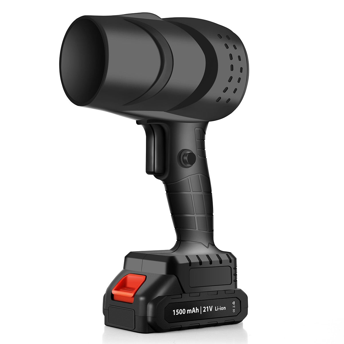 Suflanta Aer Multifunctionala Portabila, Curatare Praf, Gratar si Auto, Viteza 25000 RPM, 2 Acumulatori Li-Ion 1500 mAh, Incarcator Inclus, 21V, Negru