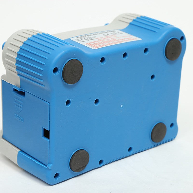 Pompa Electrica de Umflat Baloane, Doua Iesiri de Aer, Putere 700W, Portabila, Tensiune 220V, ABS, Albastru-Gri