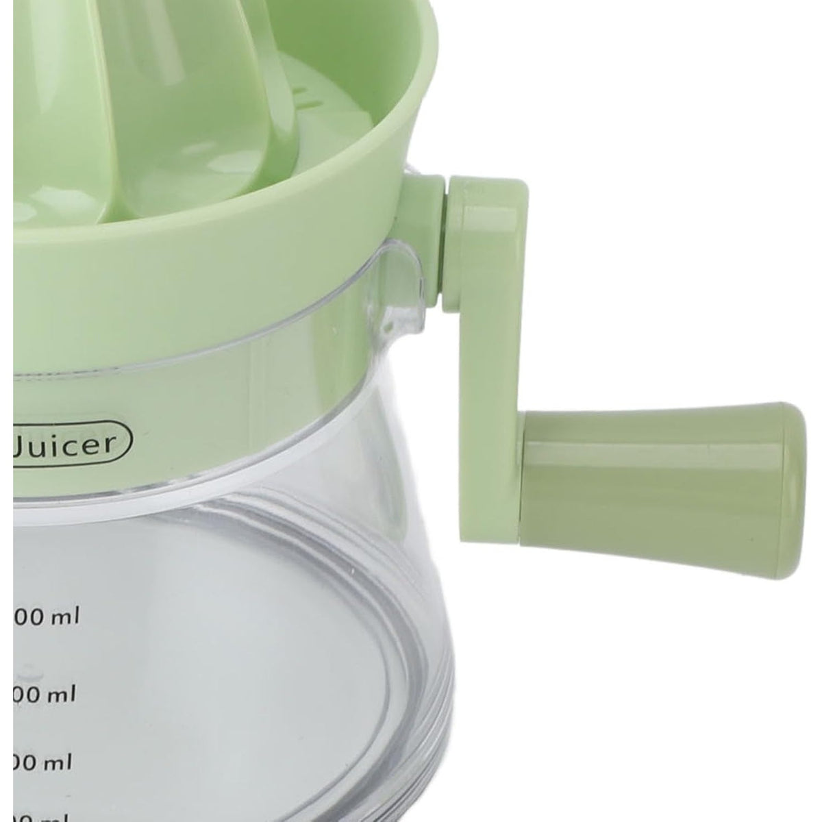 Storcator de Citrice Manual, Design Ergonomic si Rezistent, Plastic Durabil, 16.5x13 cm, Transparent/Verde