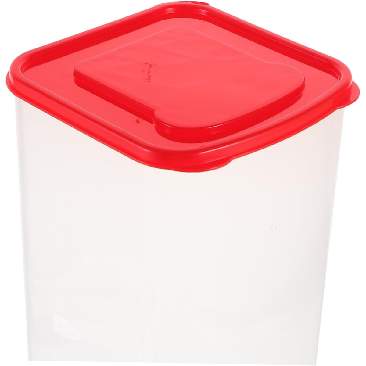 Cutie Depozitare Paine pentru Prospetime Indelungata, Recipient Dreptunghiular, Capacitate 5 L, Plastic, 34 x 13 x 13 cm, Rosu