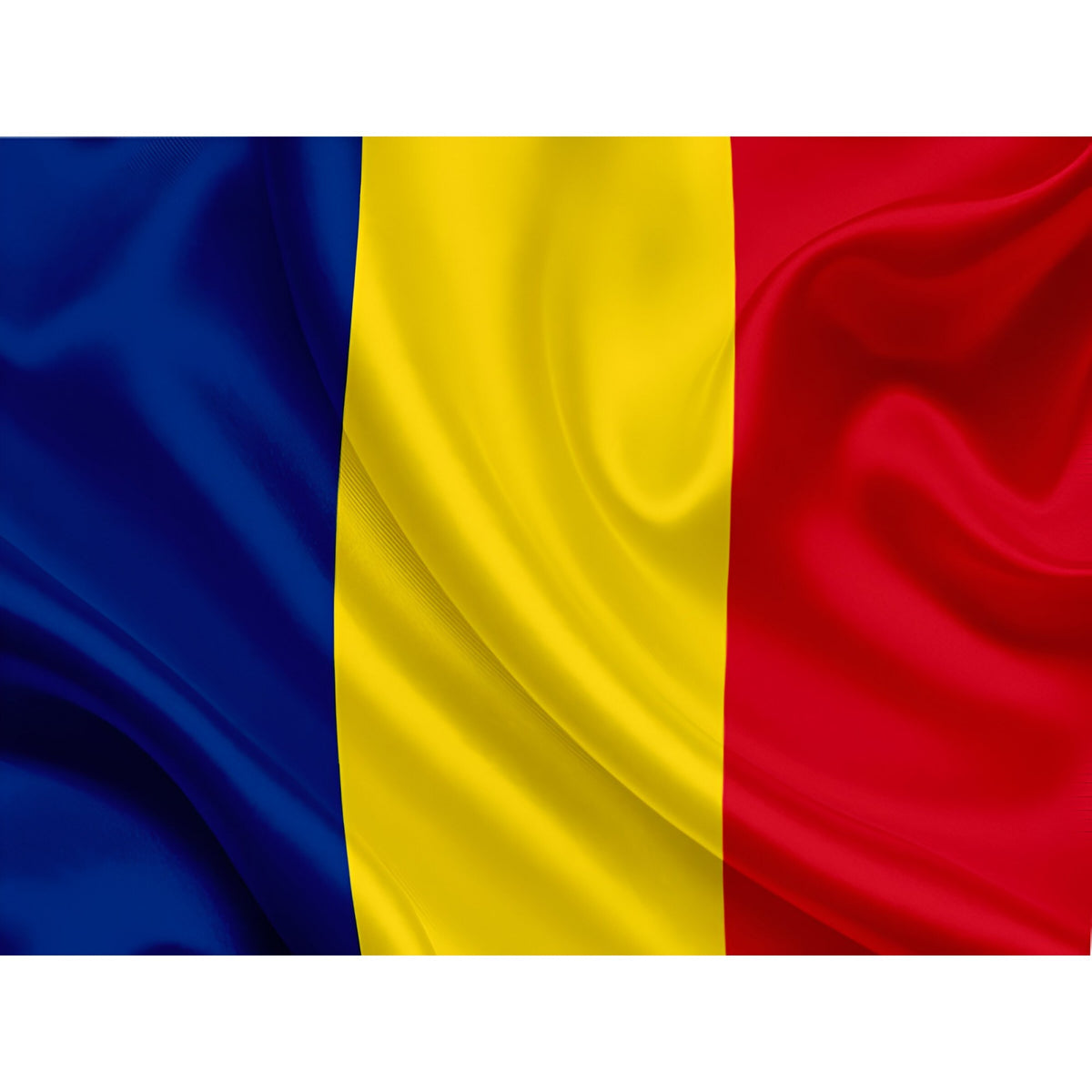 Steag Tricolor Romania, Drapel National cu Bat pentru Fixare pe Perete, Poliester Rezistent la Intemperii, Interior si Exterior, 90 x 150 cm