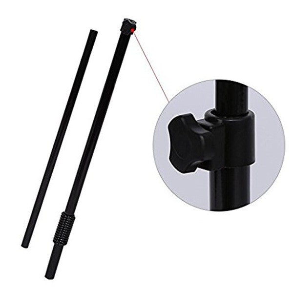 Set Box Interactiv pentru Copii, Para de Box cu Inaltime Reglabila, Include Manusi si Stand Stabil, Plastic Rezistent, Varsta +3 Ani, 120 x 25 x 52.5 cm, Rosu/Negru