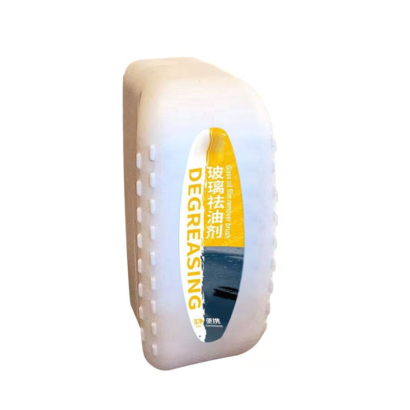 Degresant Auto pentru Parbriz si Geamuri, Agent Curatare Strat Murdarie si Pelicula Ulei, Solutie Intretinere Oglinzi, 120 ml, Alb-Galben