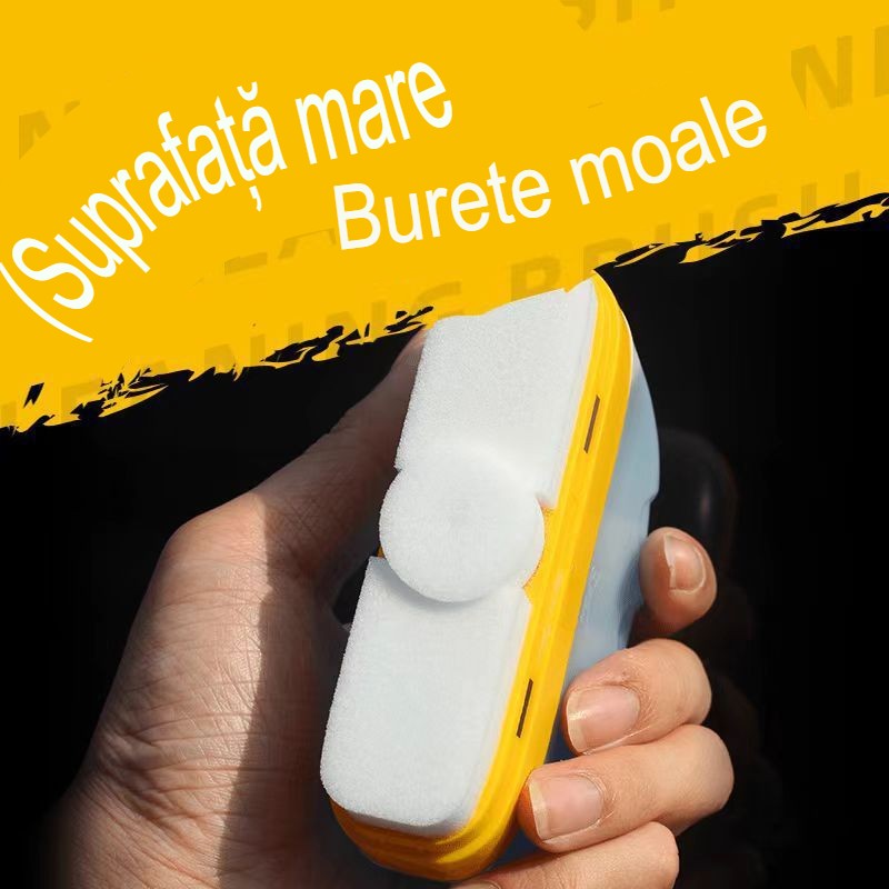 Degresant Auto pentru Parbriz si Geamuri, Agent Curatare Strat Murdarie si Pelicula Ulei, Solutie Intretinere Oglinzi, 120 ml, Alb-Galben