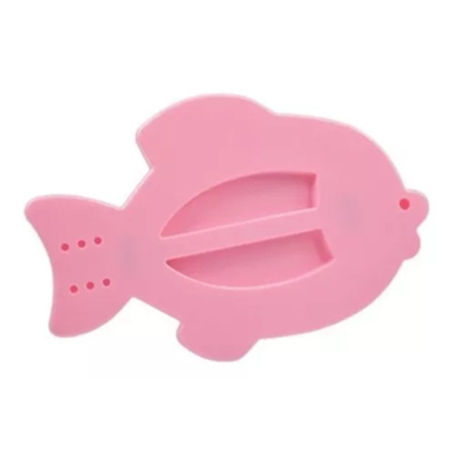 Termometru pentru Baie si Camera, Plutitor, Afisaj Temperatura Kerosen fara Mercur, Design Peste, Material ABS, 15.5x9.5x2 cm, Roz