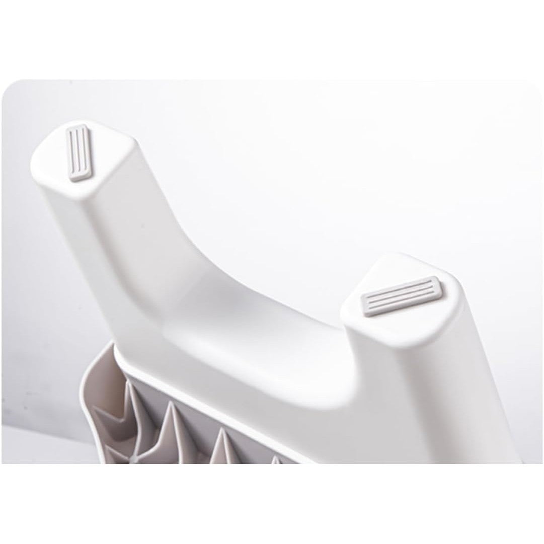 Scaunel WC Inaltator, Suport Picioare pentru Pozitie Corecta 35 Grade, Tratament Constipatie si Hemoroizi, Plastic PP Rezistent, 38x22x17 cm, Alb