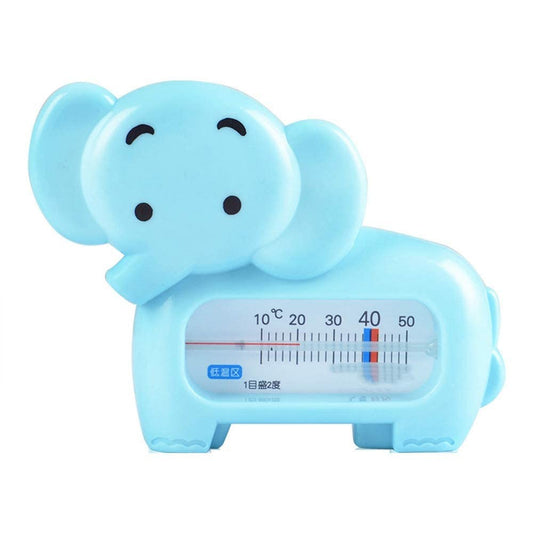 Termometru pentru Baie si Camera, Plutitor si Rezistent la Apa, Fara Mercur, Model Elefant, Material ABS, 11.5x9x2 cm, Albastru