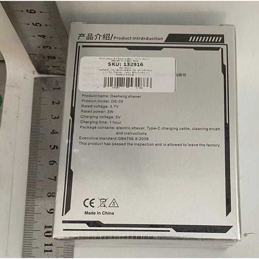 Mini Aparat de Ras Electric Portabil, Cap Rotativ cu 2 Lame din Otel, Rezistent la Apa IPX-7, Incarcare USB Type-C, Material ABS si Fibra de Carbon, Argintiu