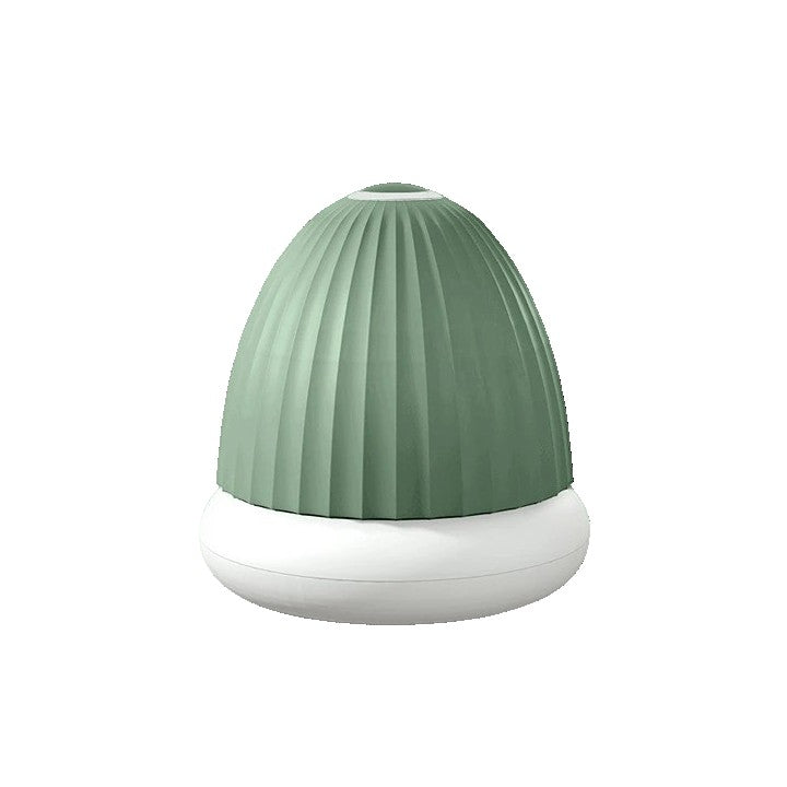 Aparat de Scame 2 in 1 cu Lampa de Veghe, Curatare Haine si Tesaturi, 6 Lame Otel Inoxidabil, 3 Trepte Putere, Reincarcabil USB Tip C, 4 W, 9 x 10 cm, Verde