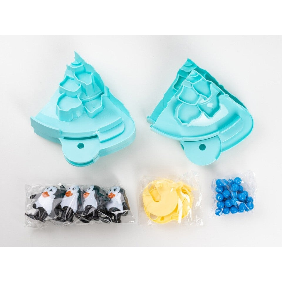 Joc Interactiv Bătălia Pinguinilor, Joc de Strategie și Îndemânare pentru 2-4 Jucători, Plastic Rezistent, 42 Piese, 3 Ani+, Multicolor