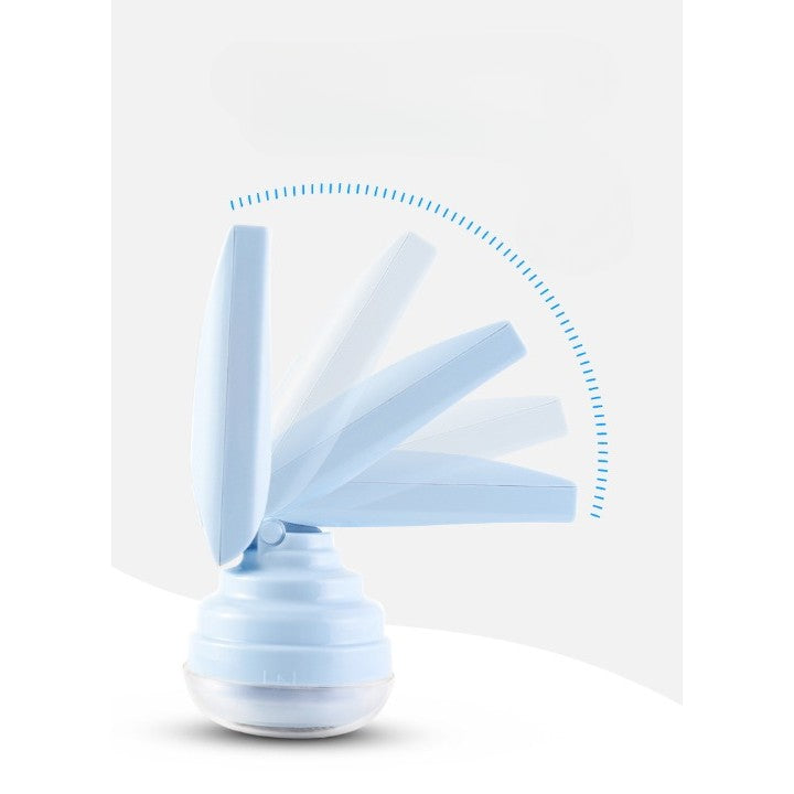 Aparat Pentru Curatat Scame, Par Si Praf, Trimmer Textile Cu Lame Din Otel Inoxidabil, Maner Flexibil Si Ergonomic, Incarcare USB, 13x8 cm, Albastru