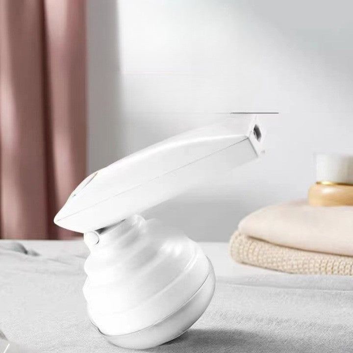 Aparat Curatat Scame, Trimmer pentru Par si Praf, Lame Otel Inoxidabil, Maner Flexibil si Ergonomic, Incarcare USB, 13x8 cm, Alb