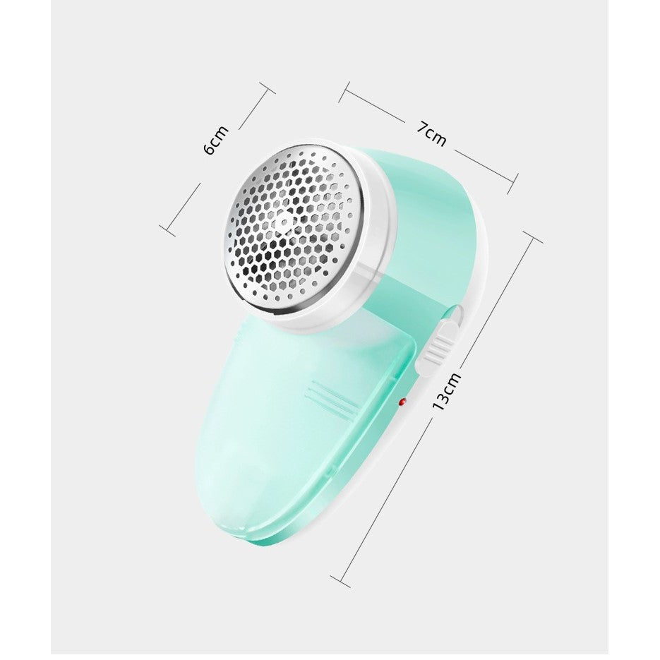 Aparat Pentru Curatat Scame, Par Si Praf, Lame Din Otel Inoxidabil, Incarcare USB Type-C, Design Ergonomic Portabil, 13x7 cm, Verde