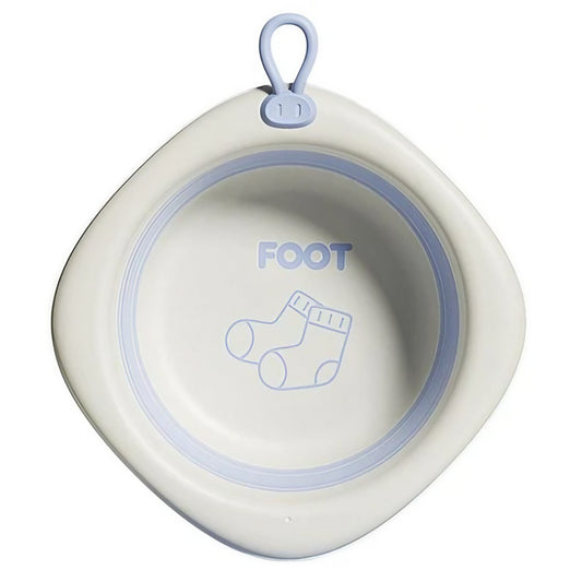 Cadita Pliabila pentru Bebelusi si Copii, Design Ergonomic cu Baza Antiderapanta, Model Romb, Plastic si Silicon, 3L, 31.5x31.5x3.5 cm, Mov