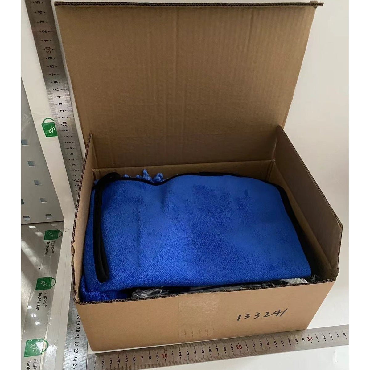Set 25 Accesorii pentru Curatare Auto si Detailing, Perii pentru Bormasina si Interior, Microfibra si PP, 30 x 24 x 12 cm, Albastru/Negru