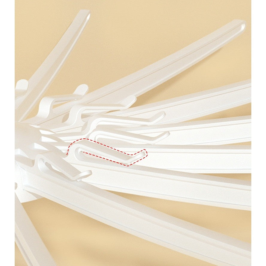 Uscator De Rufe Vertical, 3 Niveluri De Uscare, Pliabil Cu Rotire 360 Grade, Otel Inoxidabil Si ABS, 178.7 x 75 cm, Alb