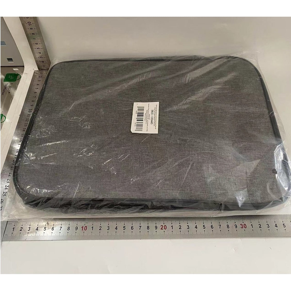 Geanta Organizator Documente si Acte cu Cifru, Sistem de Securitate, 3 Compartimente, Material Oxford Impermeabil, 37 x 10.5 x 27 cm, Gri