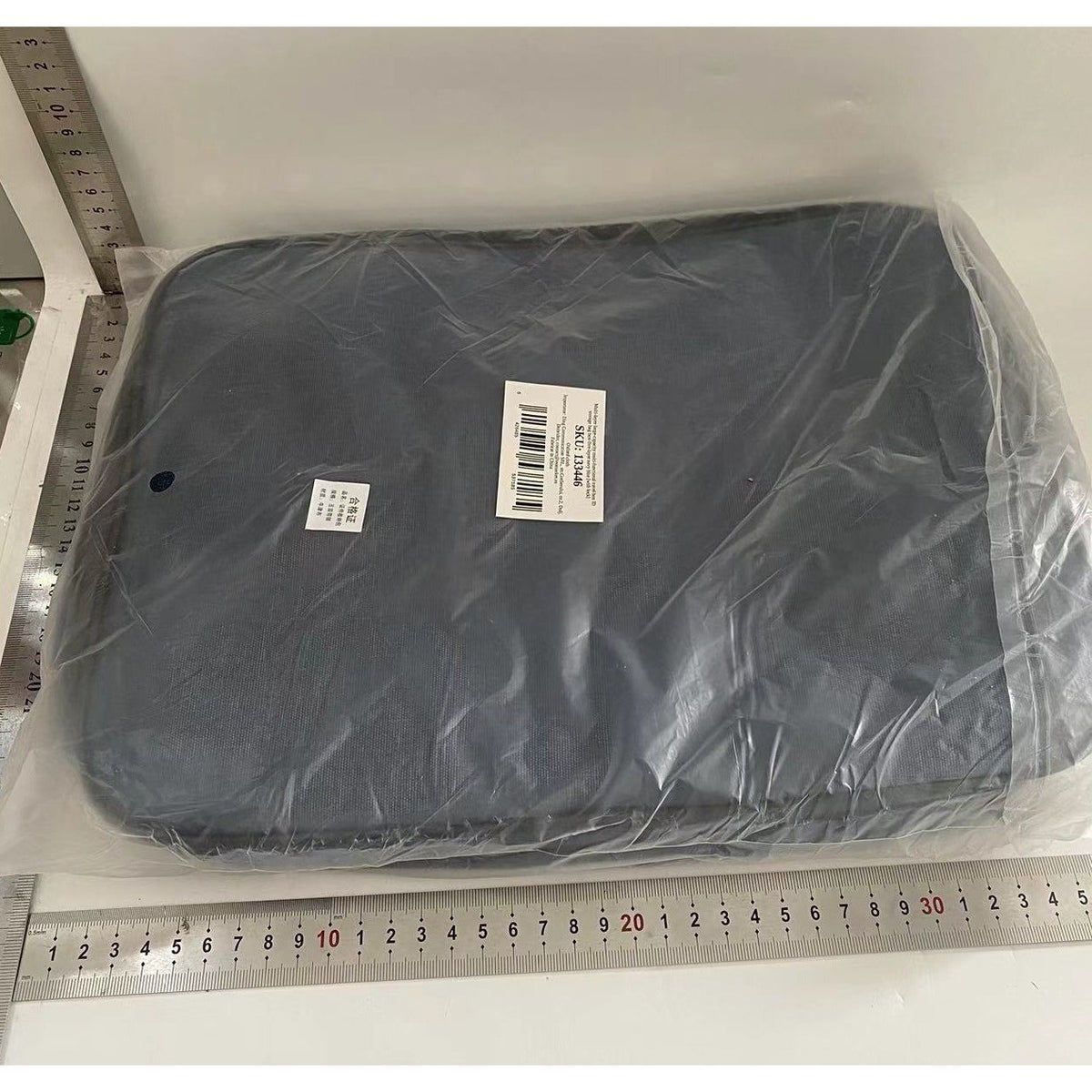 Geanta Organizare Acte si Documente, Sistem de Siguranta cu Cod, 5 Compartimente, Panza Oxford Impermeabila, 37 x 20 x 27 cm, Albastru