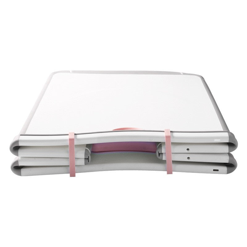 Cada Pliabila pentru Baie Bebelusi, Model Ursulet cu Scaun Detasabil si Baza Antiderapanta, Material PP si TPE, 82 x 50 x 54 cm, Roz