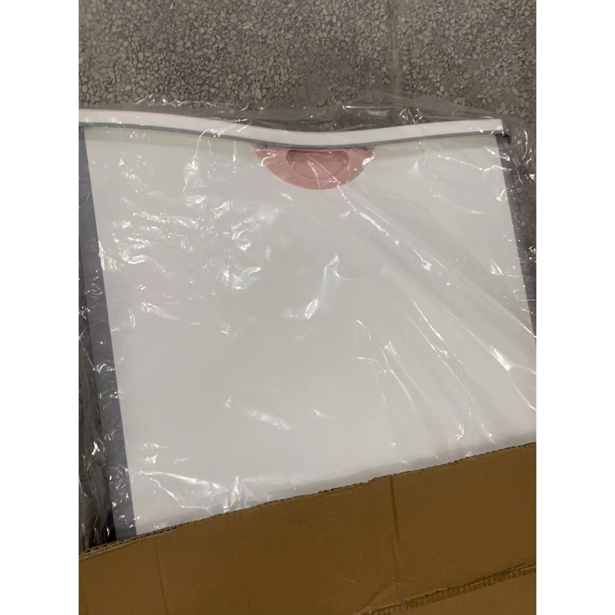 Cada Pliabila pentru Baie Bebelusi, Model Ursulet cu Scaun Detasabil si Baza Antiderapanta, Material PP si TPE, 82 x 50 x 54 cm, Roz