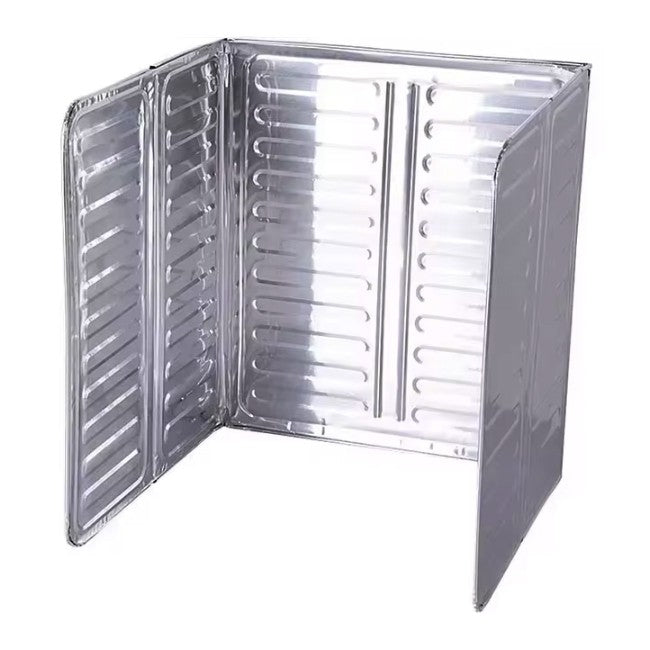 Placa de Protectie pentru Aragaz, Ecran Anti Stropi Pliabil, Panou Izolant din Aluminiu, Usor de Curatat, 32.5 x 84 cm, Gri